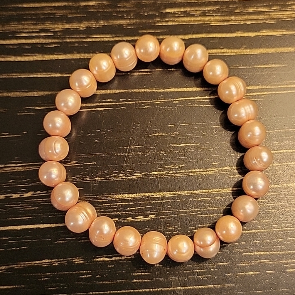 Pink Freshwater Pearl Bracelet